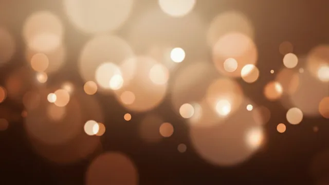 ボケ光の抽象背景（ブラウン）