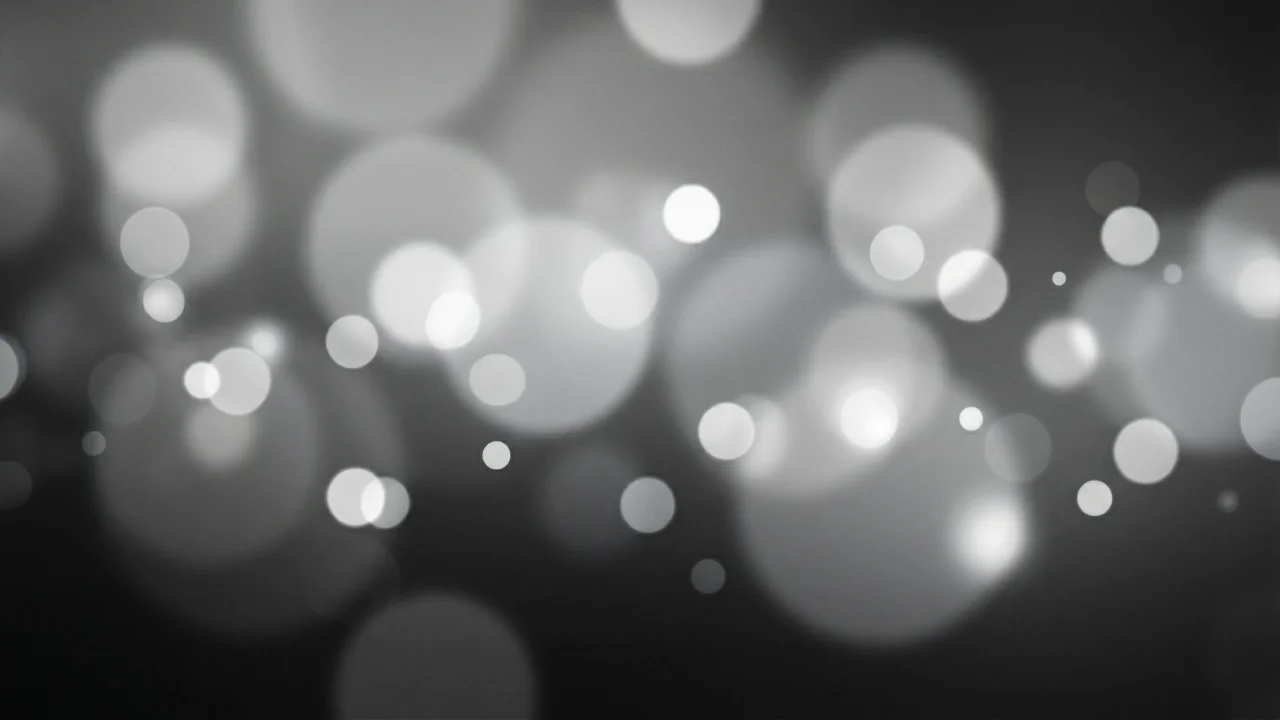 ボケ光の抽象背景（モノトーン） デスクトップPC壁紙、背景画像
