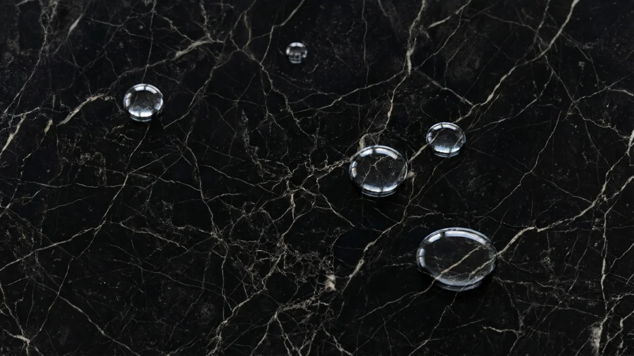 黒大理石テクスチャ（水滴あり） 3 デスクトップPC壁紙、背景画像