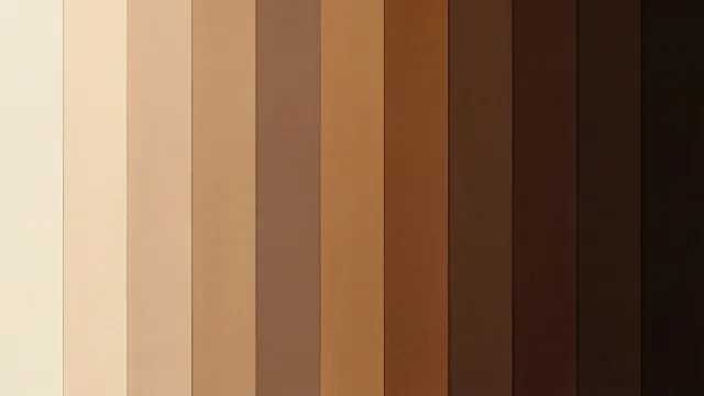 ブラウングラデーション縦ストライプ