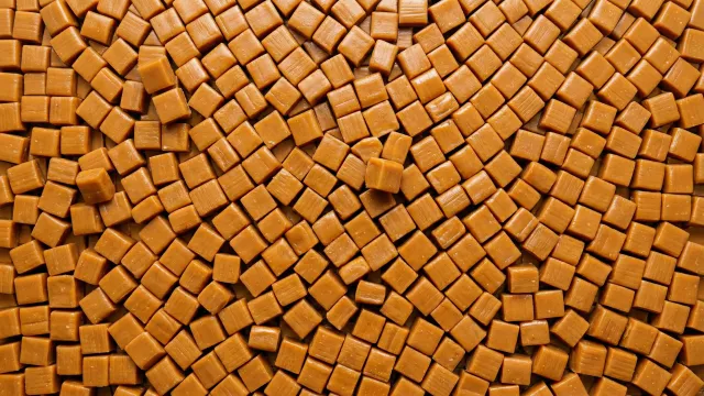 キャラメル テクスチャ（ランダム配置）