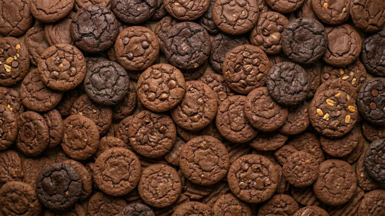 チョコレートクッキー デスクトップPC壁紙、背景画像