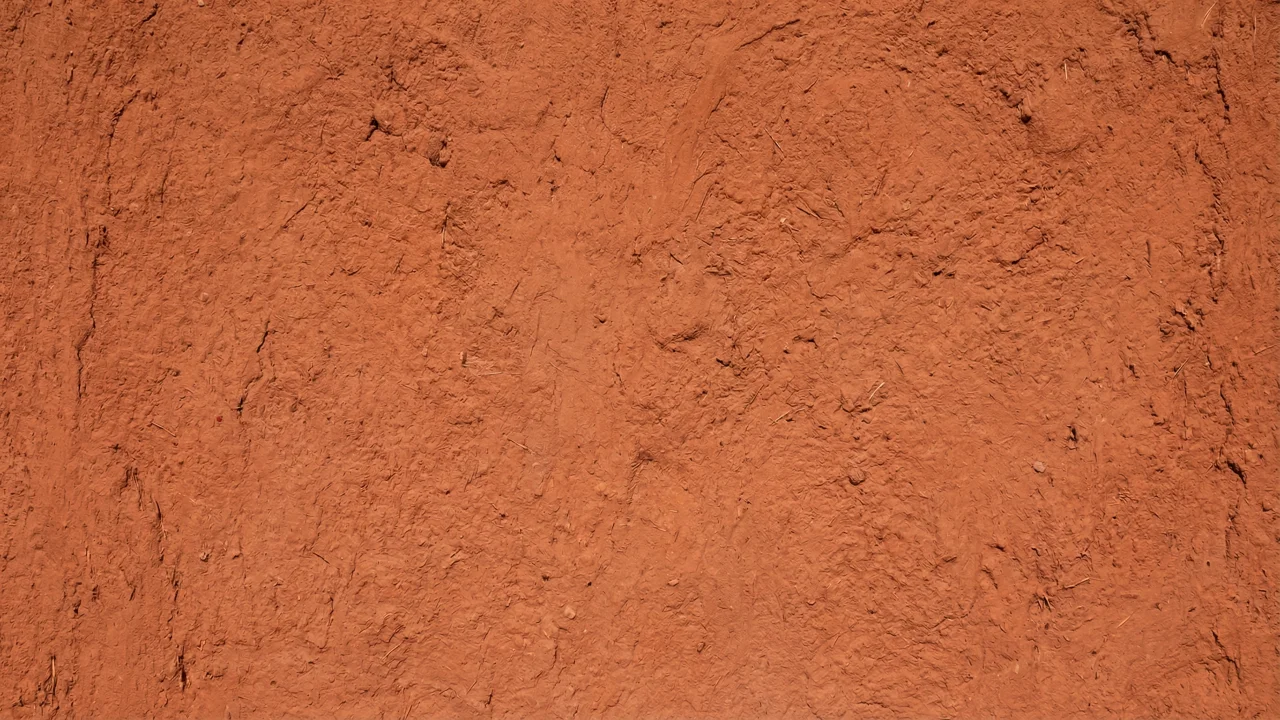 土壁テクスチャ（レッドブラウン） デスクトップPC壁紙、背景画像