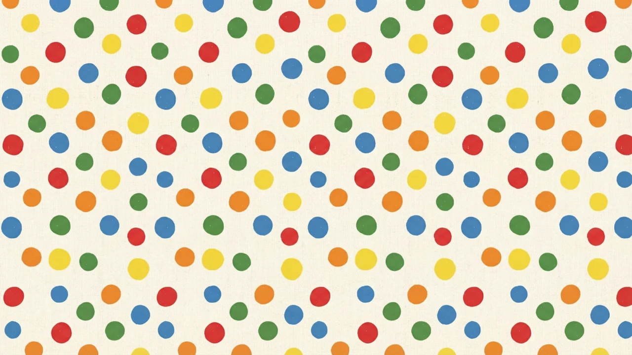 カラフル水玉模様 デスクトップPC壁紙、背景画像