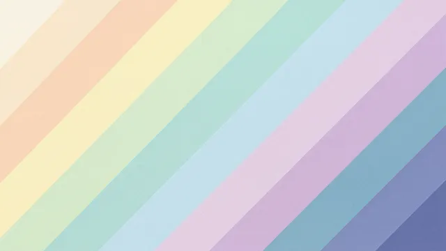 斜めストライプ（パステルカラー）