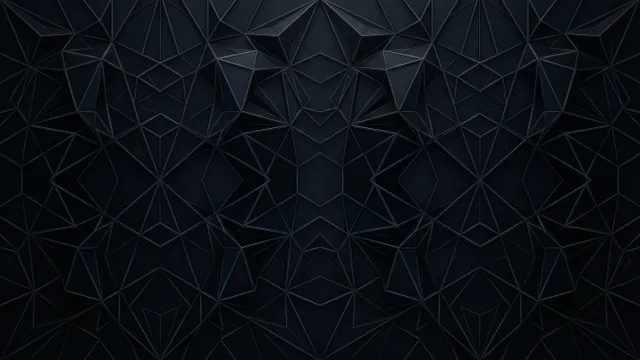 幾何学模様（ダークエンボスポリゴン）