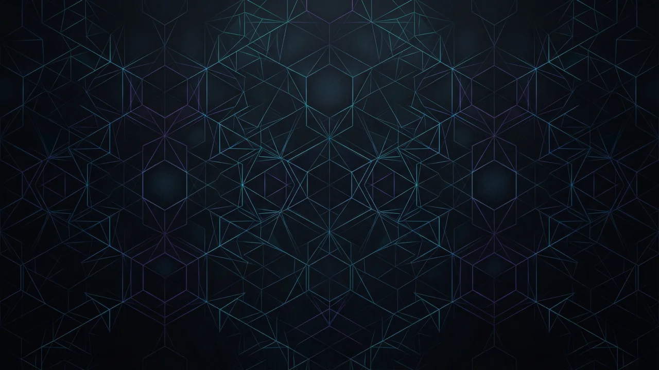 幾何学模様（ダークラインパターン） デスクトップPC壁紙、背景画像