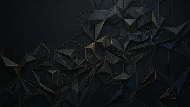 幾何学模様（ダークポリゴンレリーフ）