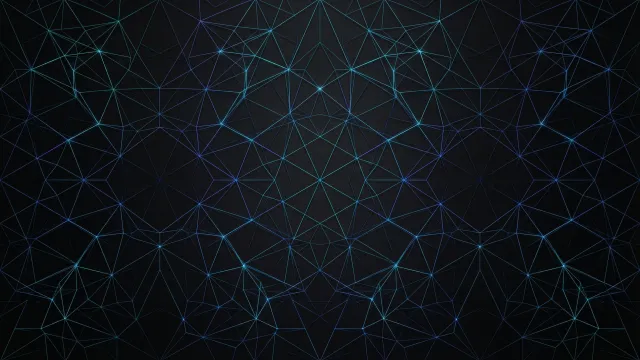 幾何学模様（ネットワークメッシュ）