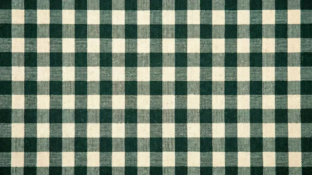 ギンガムチェック柄（グリーン）