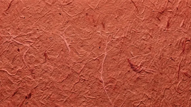 和紙テクスチャ（無地・バーミリオンレッド）