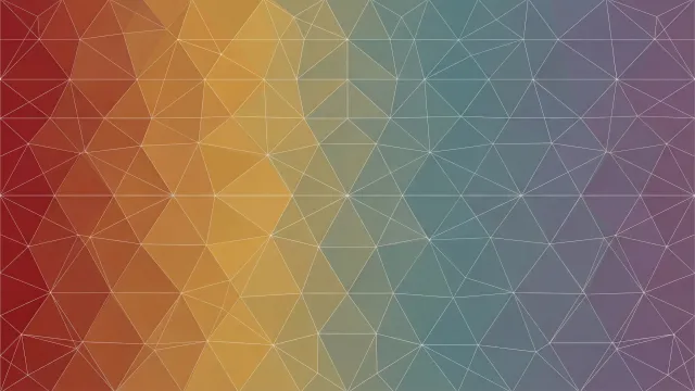 幾何学模様（和風柄、レインボーグラデーション） 3