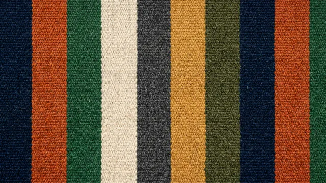 ストライプ柄（マルチカラー織物）