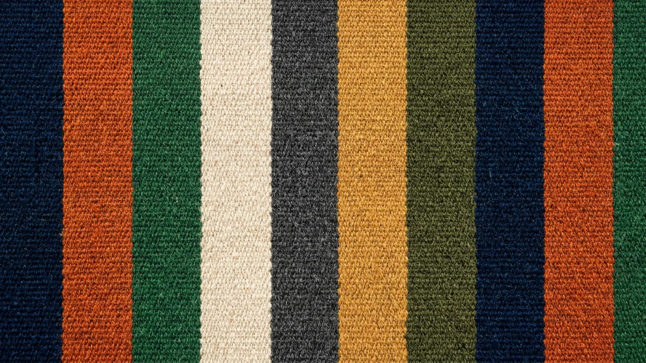 ストライプ柄（マルチカラー織物） デスクトップPC壁紙、背景画像