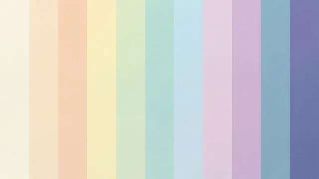 パステルレインボー縦ストライプ