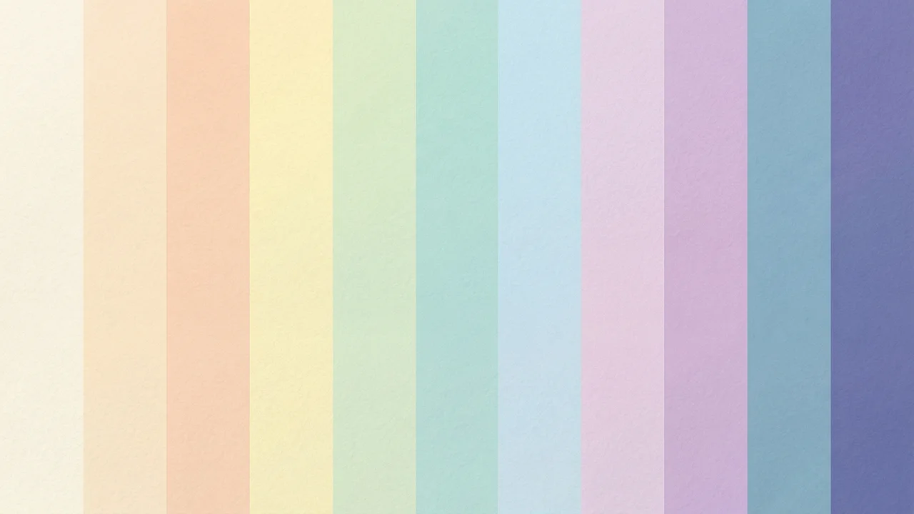 パステルレインボー縦ストライプ デスクトップPC壁紙、背景画像