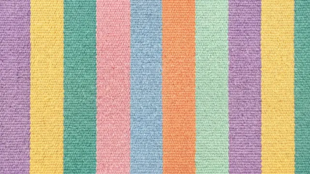 ストライプ柄（パステルレインボー） 3