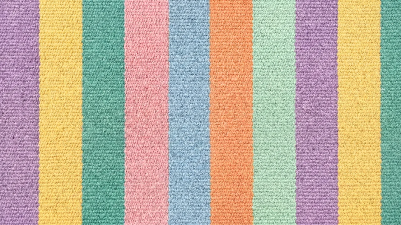 ストライプ柄（パステルレインボー） 3 デスクトップPC壁紙、背景画像