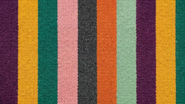 ストライプ柄（パープル・ゴールド・ピンク）